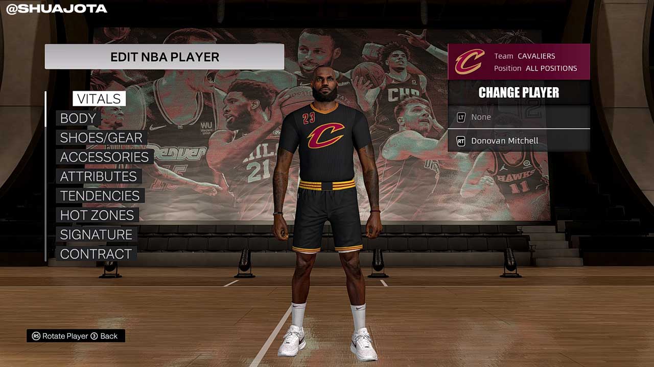 NBA 2K23 Cleveland Cavaliers 2016 Sleeved Jersey