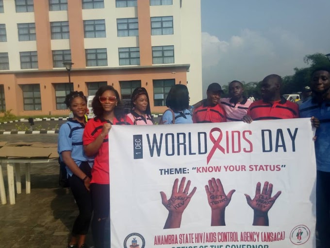 Raising awareness of the AIDS pandemic
