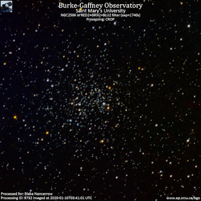 open cluster Caldwell 54 in colour