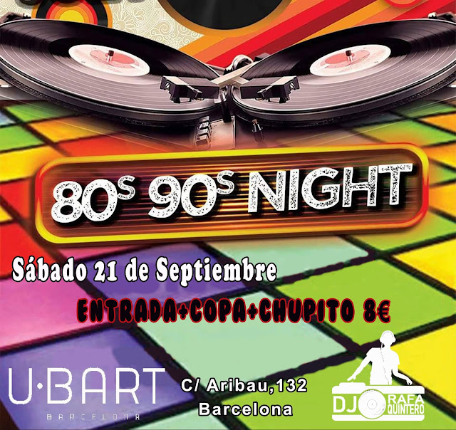 Flyer 80s 90s Night