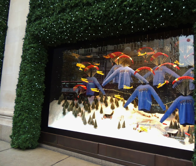 Kenzo jumpers parachuted into Oxford Street