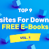 Top 9 Websites To Download Free E-Books For Students