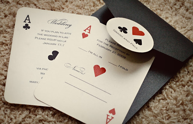 PokerThemed Wedding Invitations Sondrasink DIAMOND CROWN WEDDING INVITATION