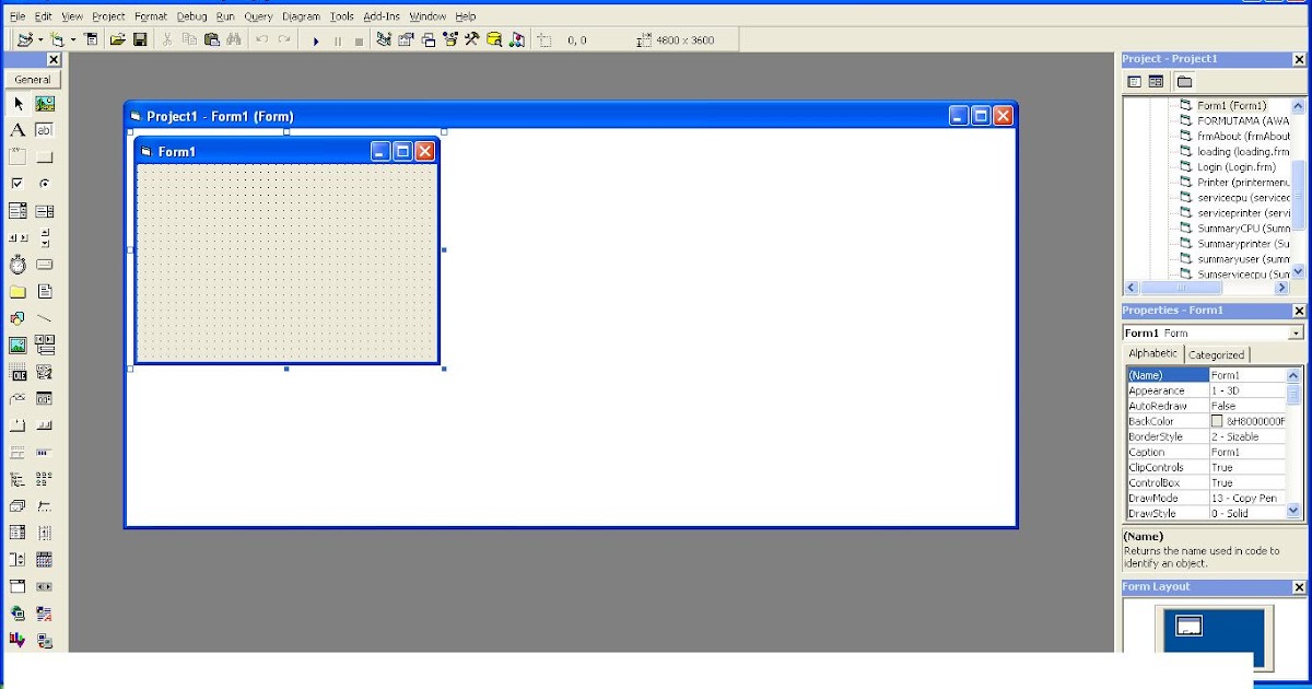 Ilmu komputer: Visual Basic 6.0