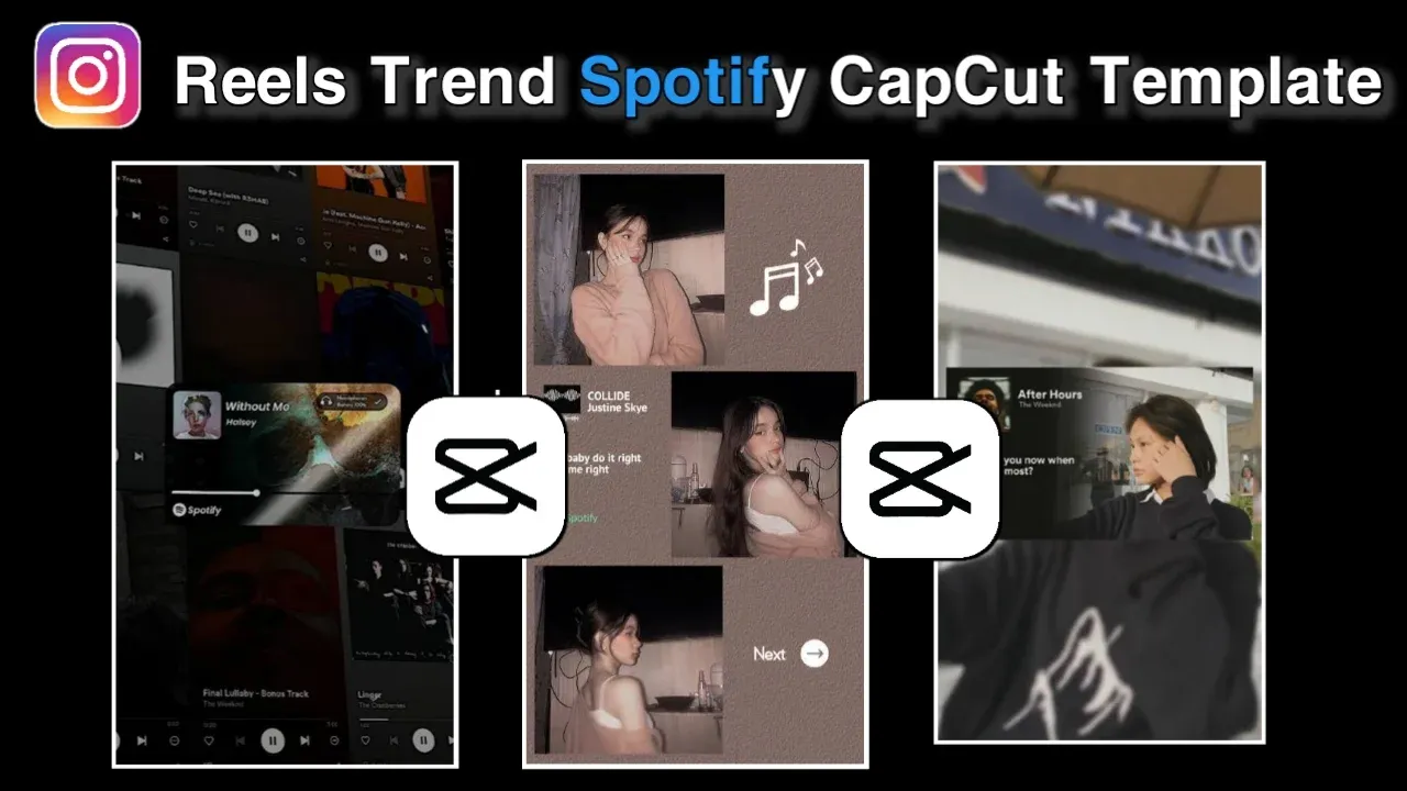Spotify CapCut Template Link