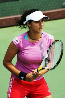 Indian tennis star Sania Mirza