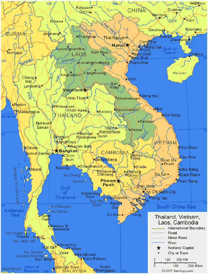 Peta Negara Kamboja Peta Dunia Sejarah Indonesia  