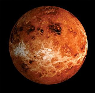 Venus es el planeta más caliente de todos.