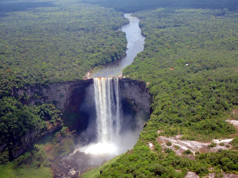 Kaieteur Falls, The Worlds Most Spectacular and Most Powerful Waterfall
