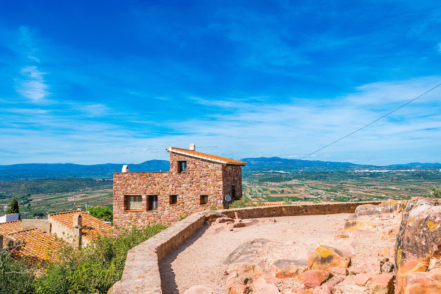 Vistas desde el castillo de Villafamés