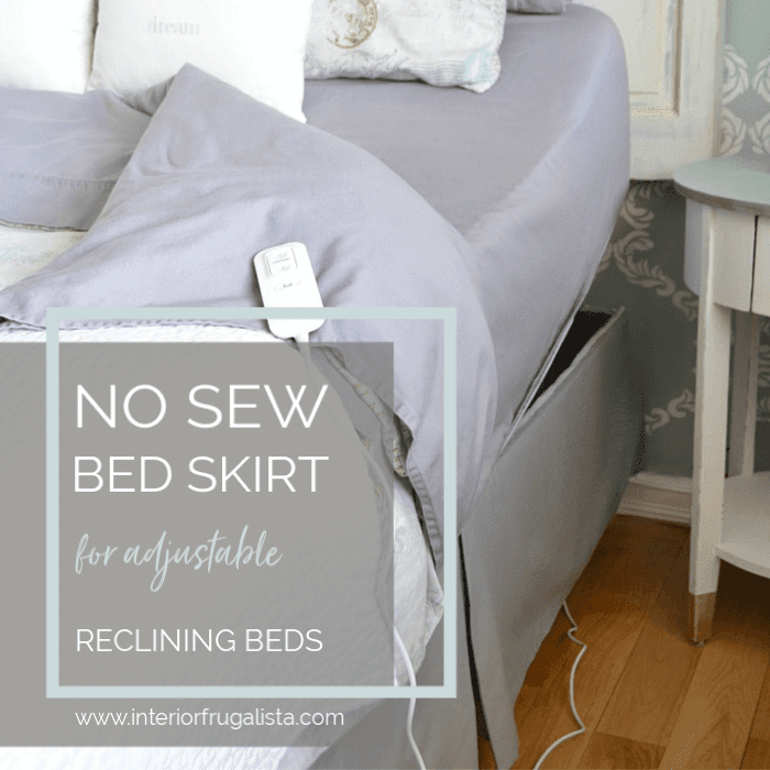 bedskirt for adjustable bed