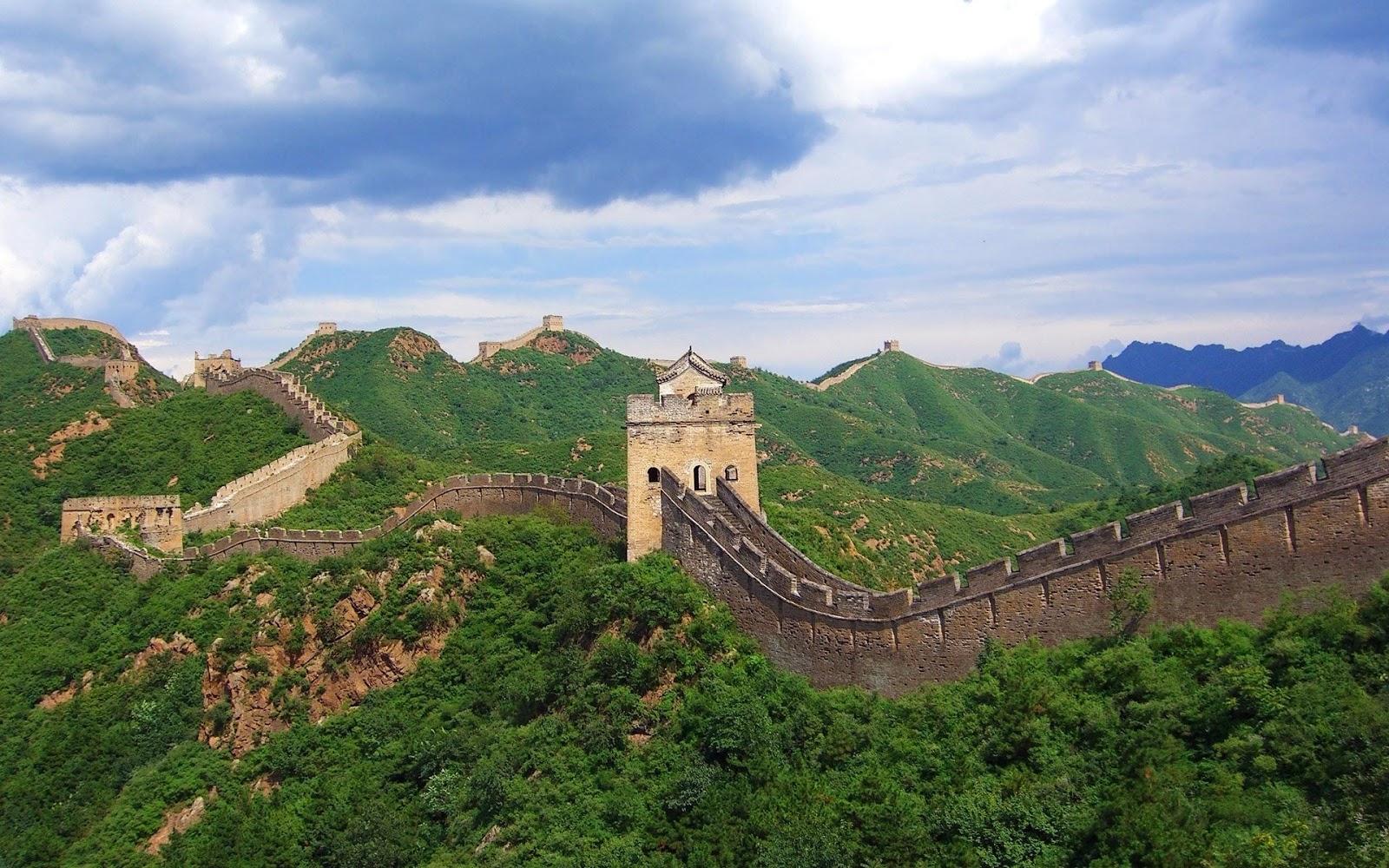 HD Wallpapers Fine: The Great Wall of China 7 wonders of the world ...