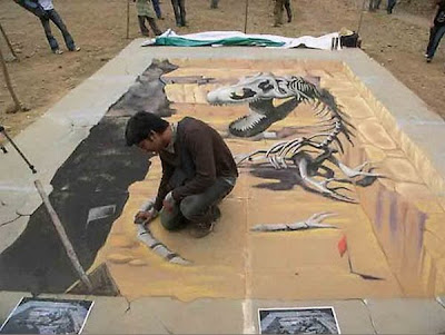 3d pavement art