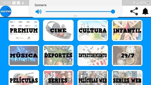 تحميل تطبيق AmazonasTV pro APK لمشاهدة القنوات اللاتينية المشفرة 2020
