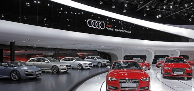 Interiors of Audi Ring