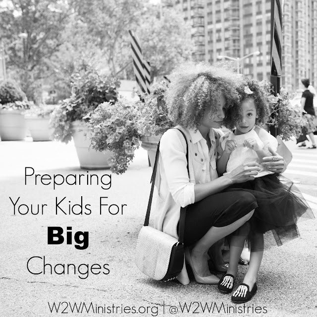 Preparing your kids for big changes. #family #parenting #children #changes