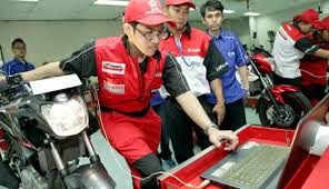 cara setting motor injeksi dengan menggunakan laptop