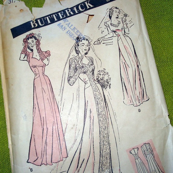 Wedding Dress Patterns Through the Decades