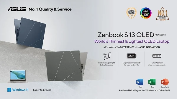 ZenBook S13 OLED UX5304