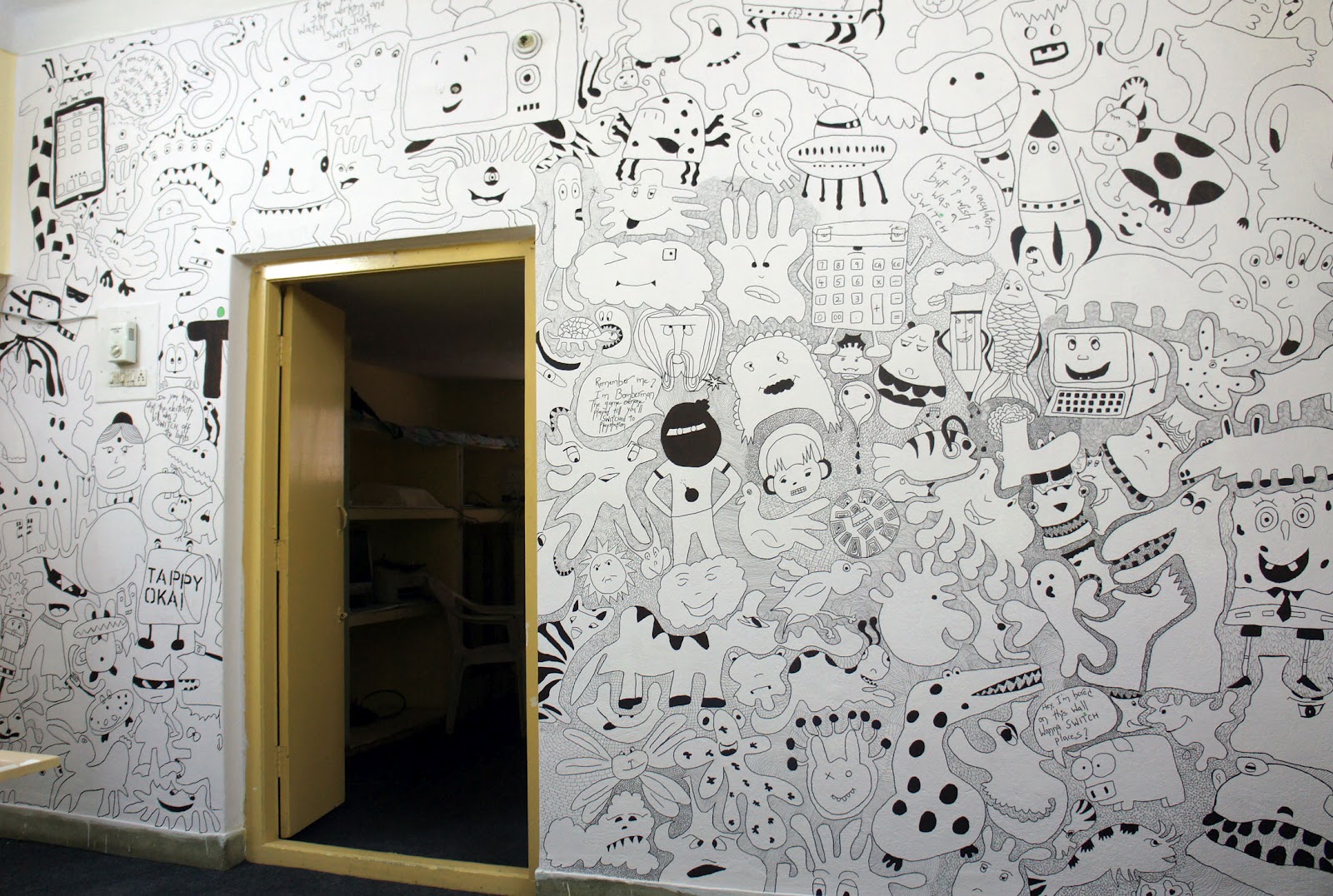 The Doodle Adventure Doodle That Killed The Empty Wall