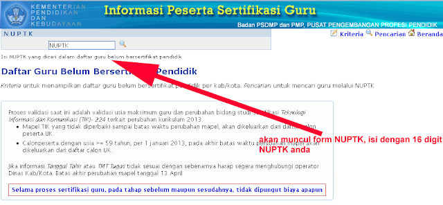 Cek Calon Peserta Sertifikasi Guru Tahun 2017 Panduan Lengkap