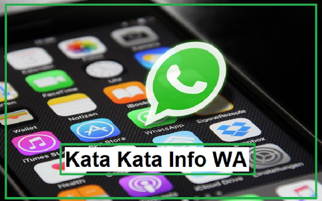 kata kata untuk info wa