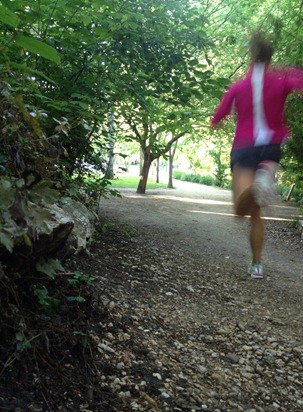 Running in Marseille France
