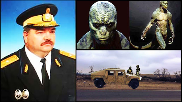 Avistamiento de Seres Extraterrestres Reptilianos por el General Rumano Emil Strainu
