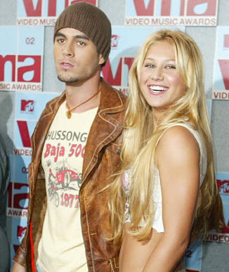 Anna kournikova and Enrique Iglesias