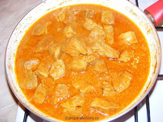 Curry de porc retete culinare,