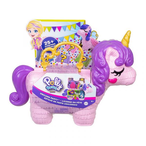 Polly Pocket và bữa tiệc bất ngờ cùng Rainbow Unicorn