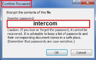 Cara Mengunci Document Words 2010 dengan Password