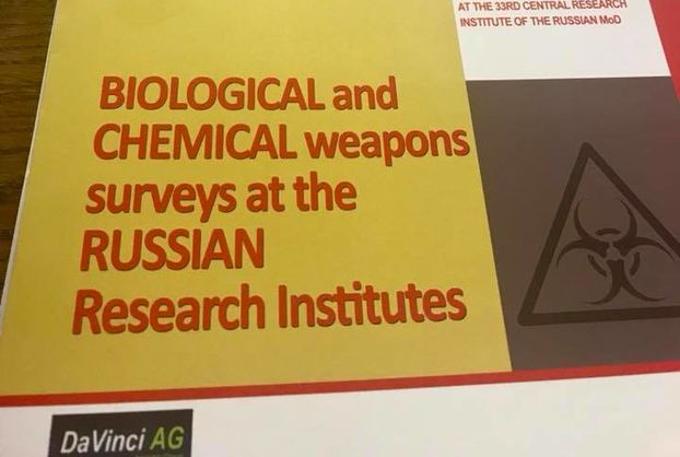 Україна передала НАТО доповідь про розробку РФ біологічної та хімічної зброї 