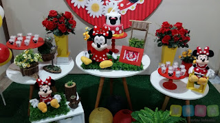 Decoração Minnie Vermelha Porto Alegre