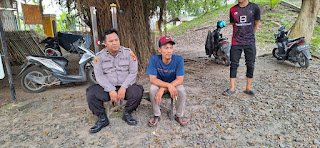 Patroli Wisata, Anggota Polsek Kramatwatu Polresta Serkot Sambangi Tempat Wisata Tasikardi