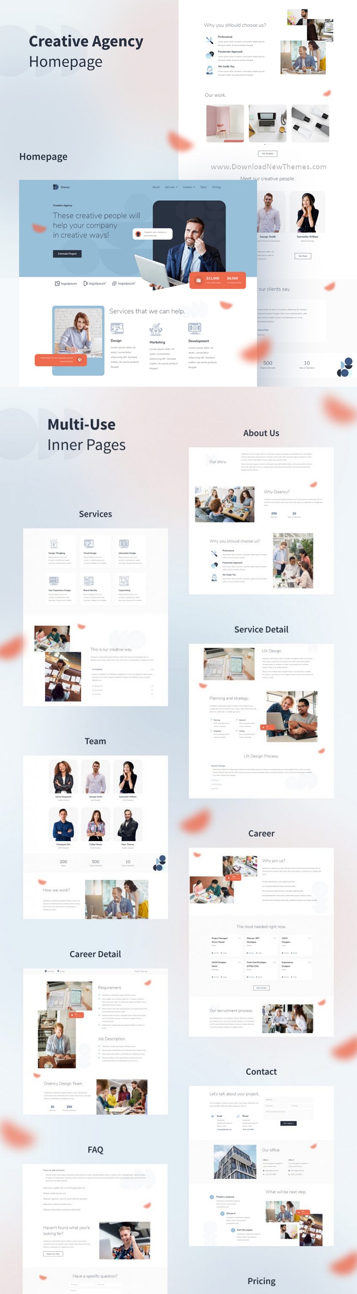 Agency Elementor Template Kit