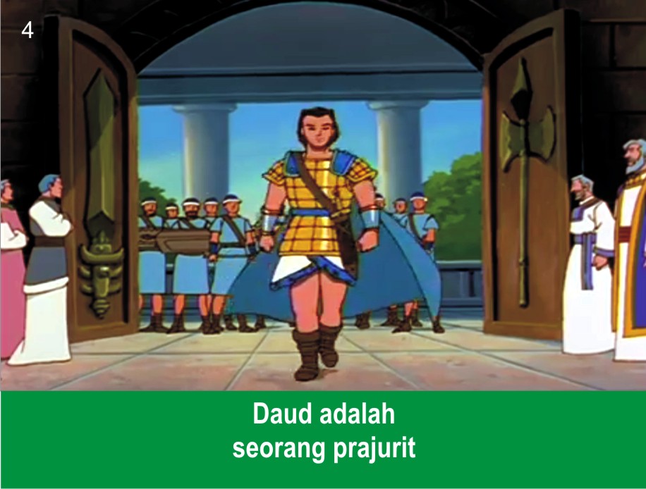 Komik Alkitab Anak: Raja Saul dan Prajurit Daud