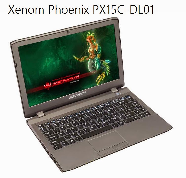 Review Harga Laptop Xenom Phoenix PX15C-DL01 core i7 