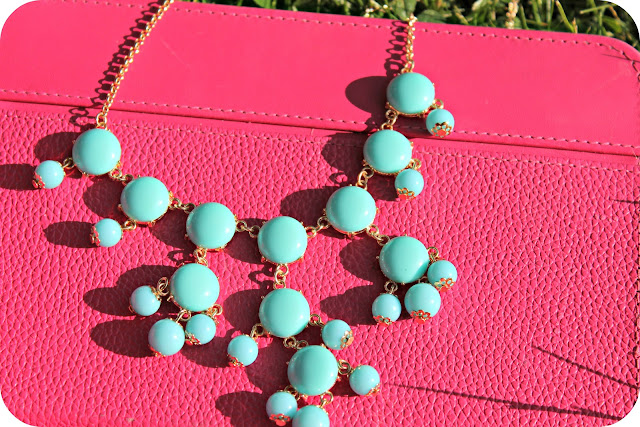 Turquoise Bauble Necklace