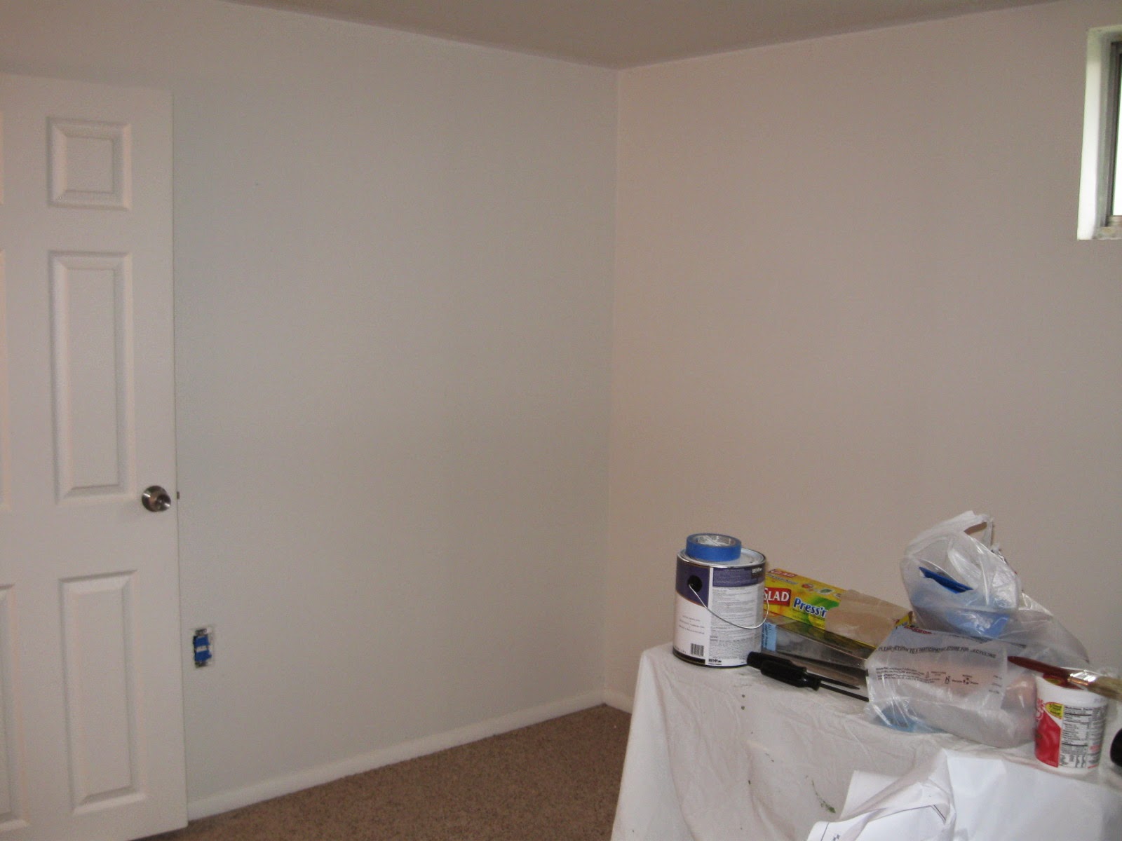 plain white wall canvas