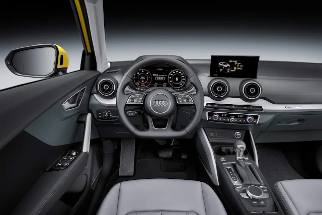 Novo Audi Q2 2017 - interior