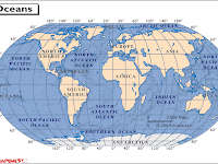 Us Map With Oceans Labeled