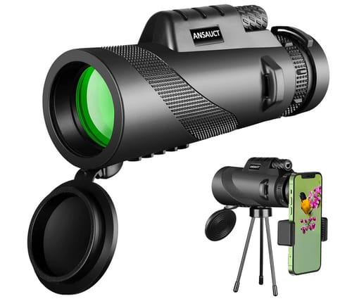 ANSAUCT High Power Monocular Telescope for Smartphone