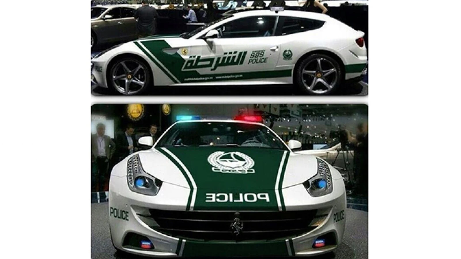 Dubai police Ferrari FF