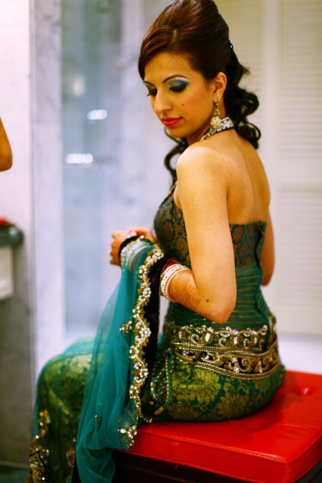 My sangeet was a memorable event and before the wedding I remember walking 