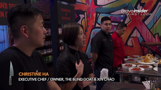 Master Chef Christine Ha trên NBCUniversal
