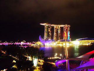 Night View of Marina Bay Sands