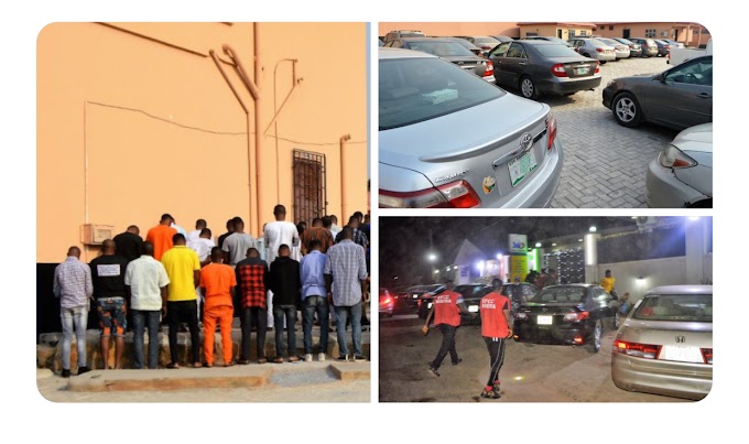 EFCC raids and arrest 89 alleged yahoo boys in Ibadan night club