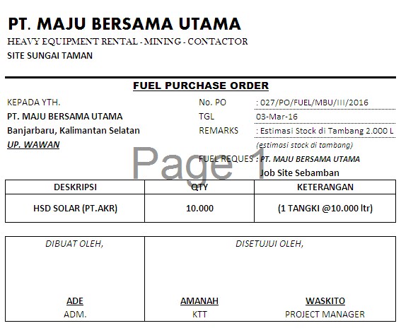 Contoh Invoice Katering - Contoh QQ