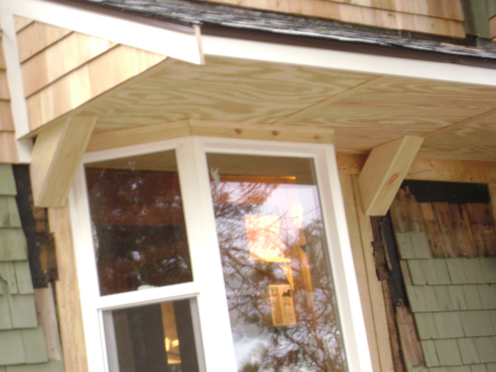 Long Pond Endeavor Company: Bay Window with New Shed Roof 